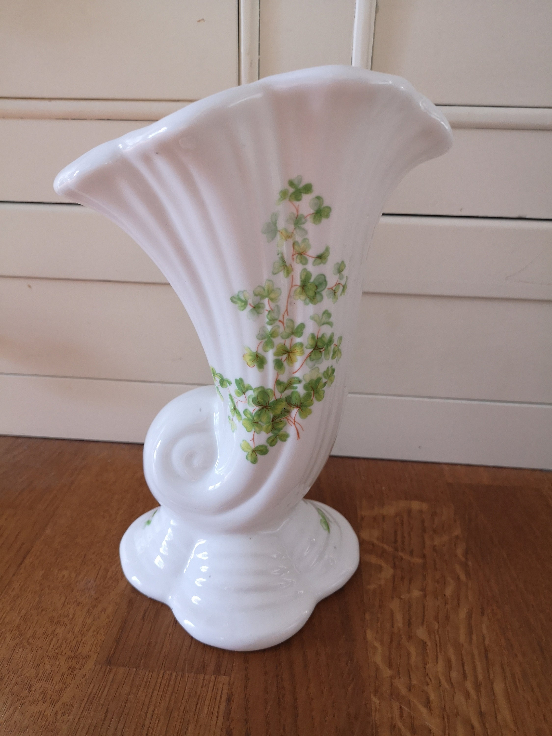 Irish vase by Ballyporeen Killarney souvenir fine bone Etsy