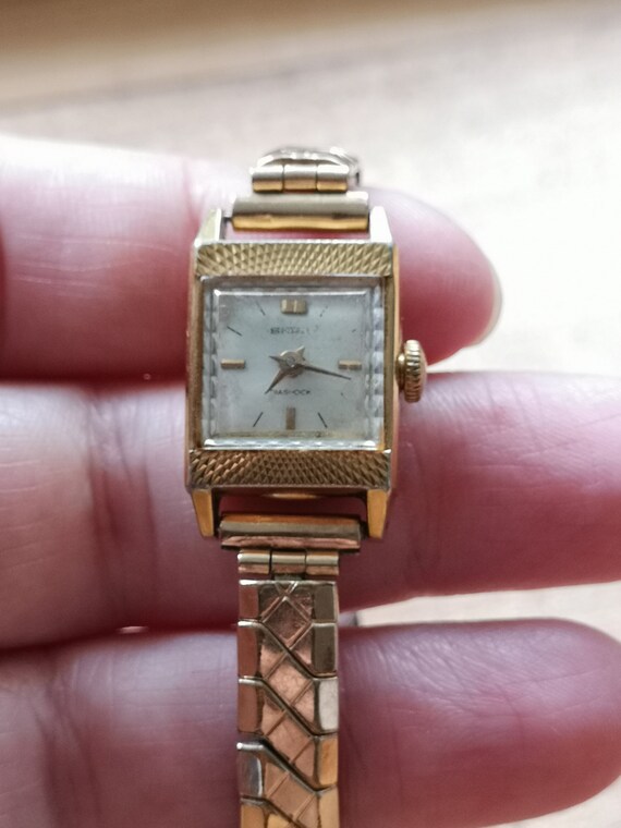 square face seiko watch