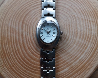 Ck watch silver hotsell