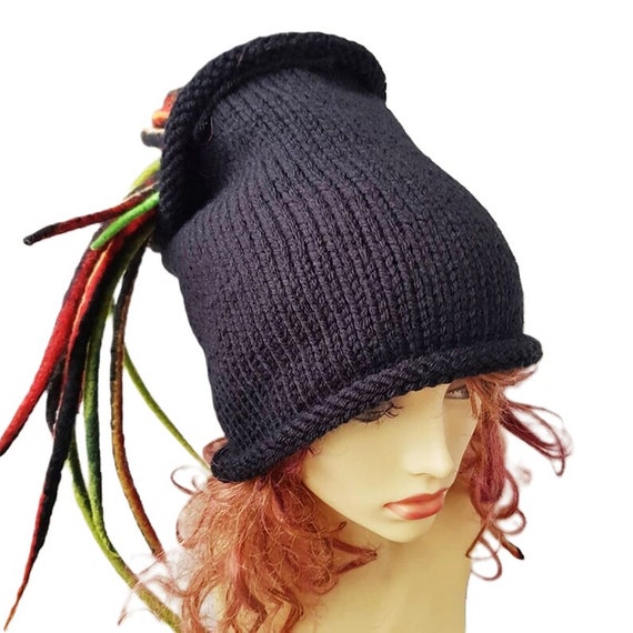 Il Nero Con Rasta Sgrana Il Cappello Di Punta Immagine Stock - Immagine - Foto 7