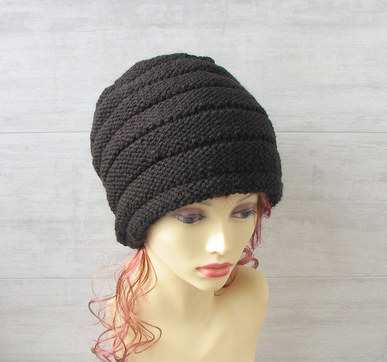 Large Hat For Dread Dreadlock Beanie Oversized Slouchy Hat Etsy
