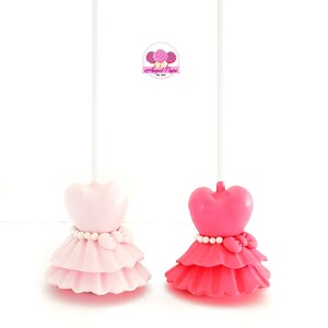 Little Dress cake pops