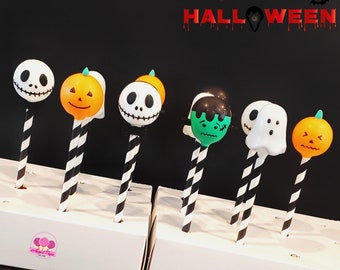 Halloween cake pops