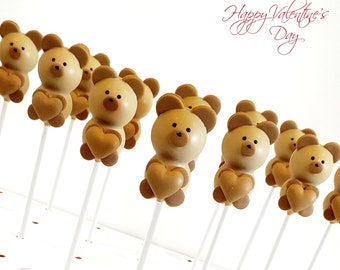 Teddy Bear Cake Pops