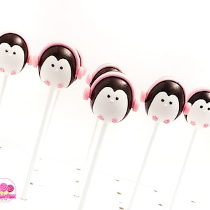 Penguin cake pops image 1