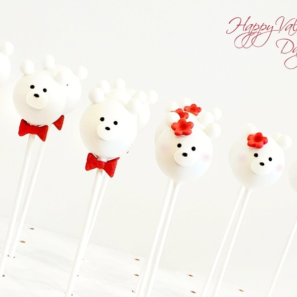 Valentines Cake Pops - Etsy