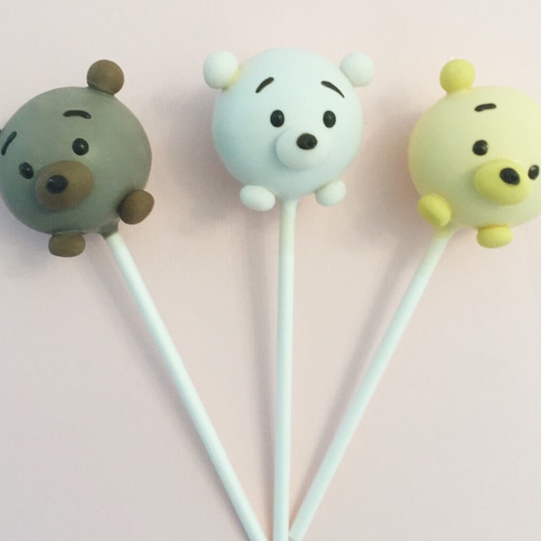 Teddy Bear Cake Pops - Etsy