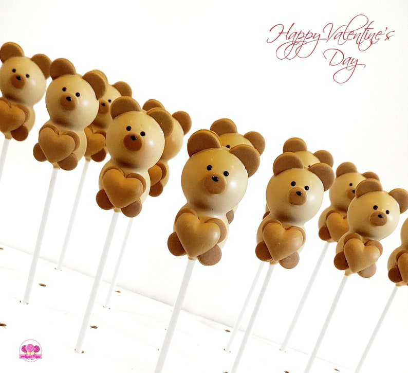 Teddy Bear Cake Pops Bild 1