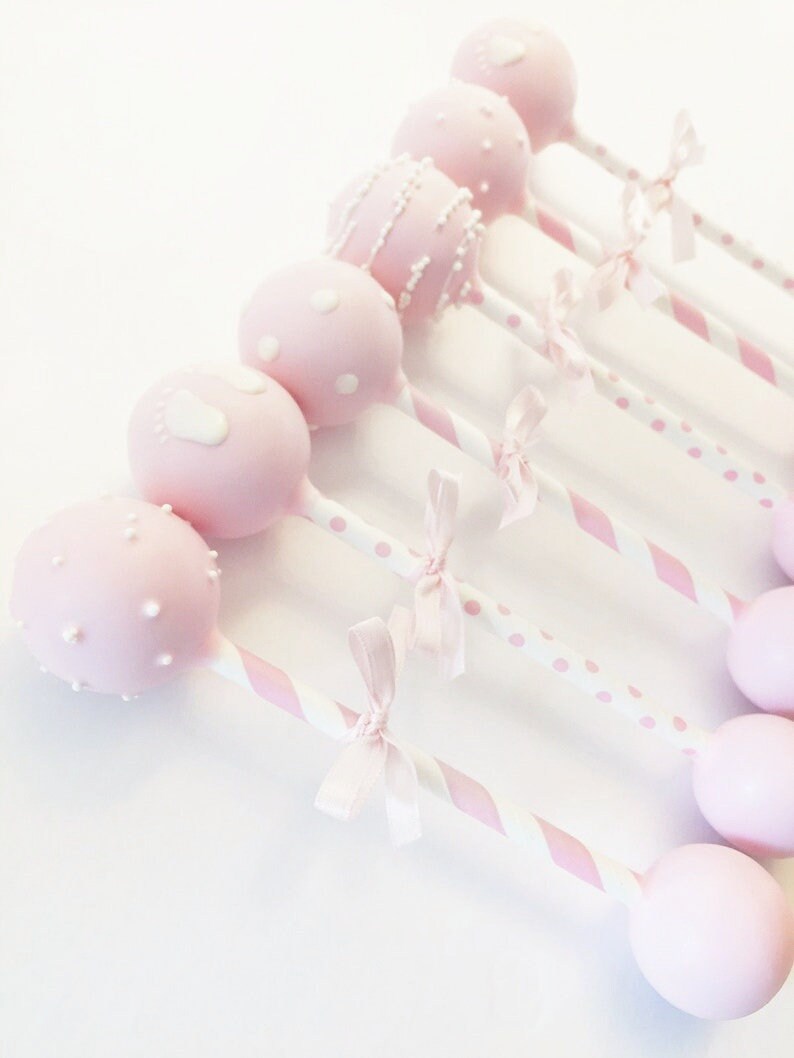 Baby Rattle Cake Pops Etsy