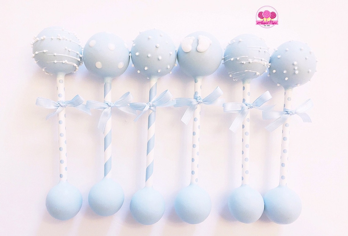 Baby Rattle Cake Pops Etsy