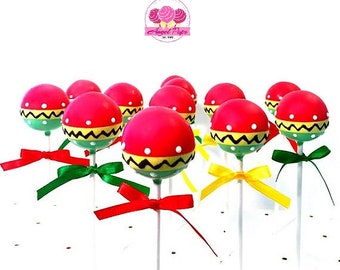 Birthday cake pops