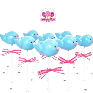 Bird cake pops