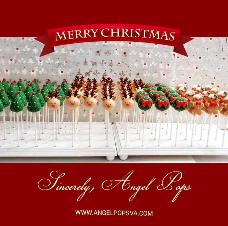 Christmas cake pops image 4