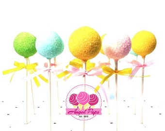 Birthday cake pops