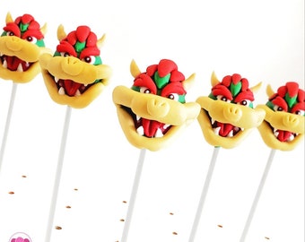 Super Mario cake pops