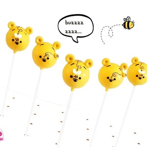 Bear cake pops