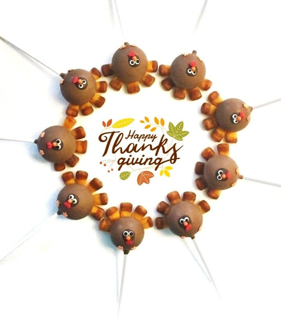 Thanksgiving Cake Pops - Etsy