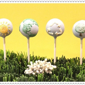 Earth Cake Pops image 1