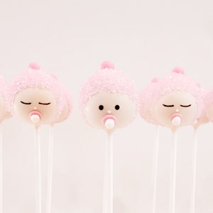 Baby Girl Cake Pops