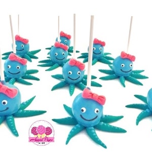 Octopus cake pops