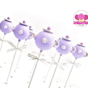 Teapot cake pops