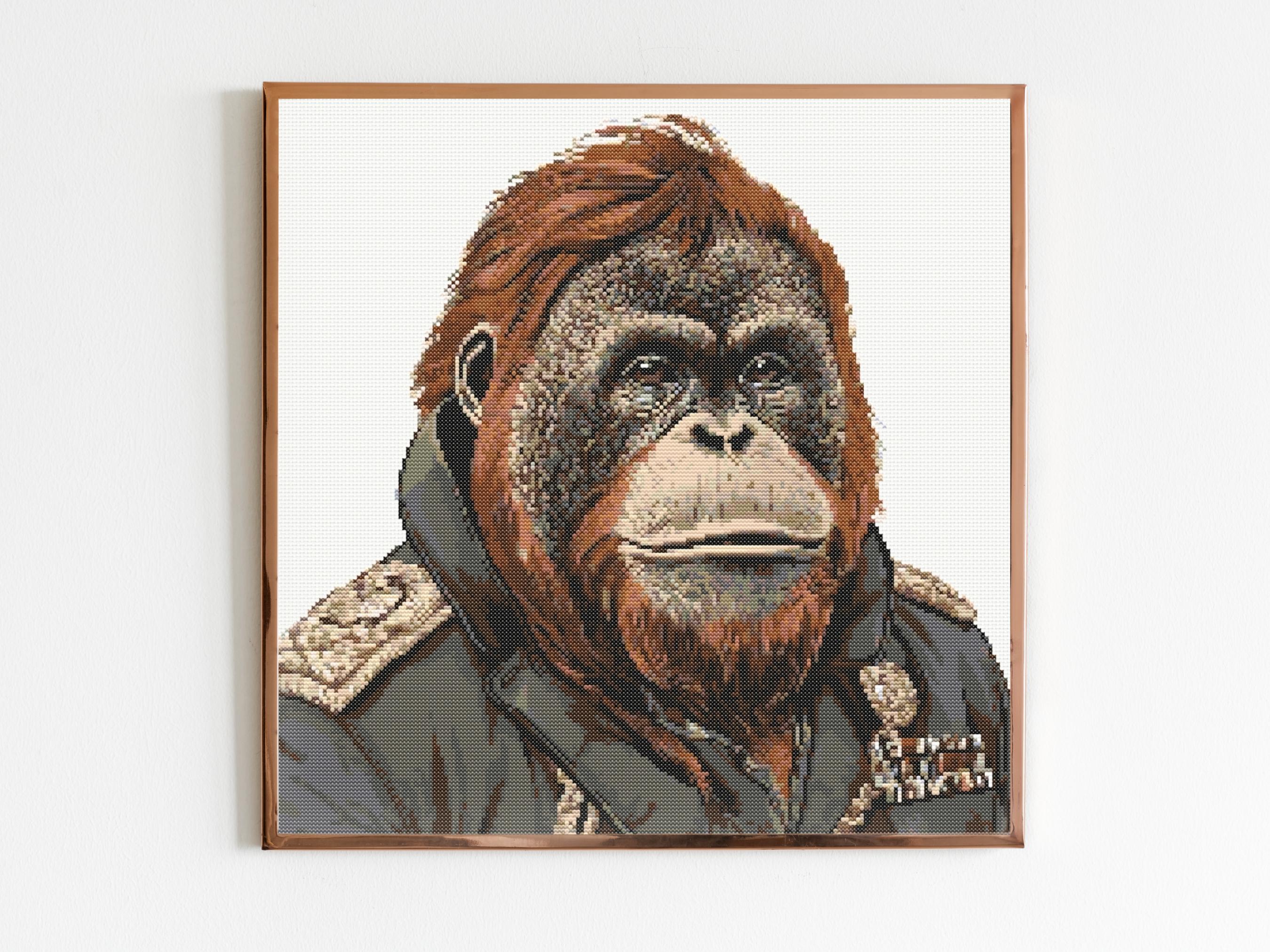 カラフルアニマルアート オラウータン il_fullxfull.6899988713_9527.jpg