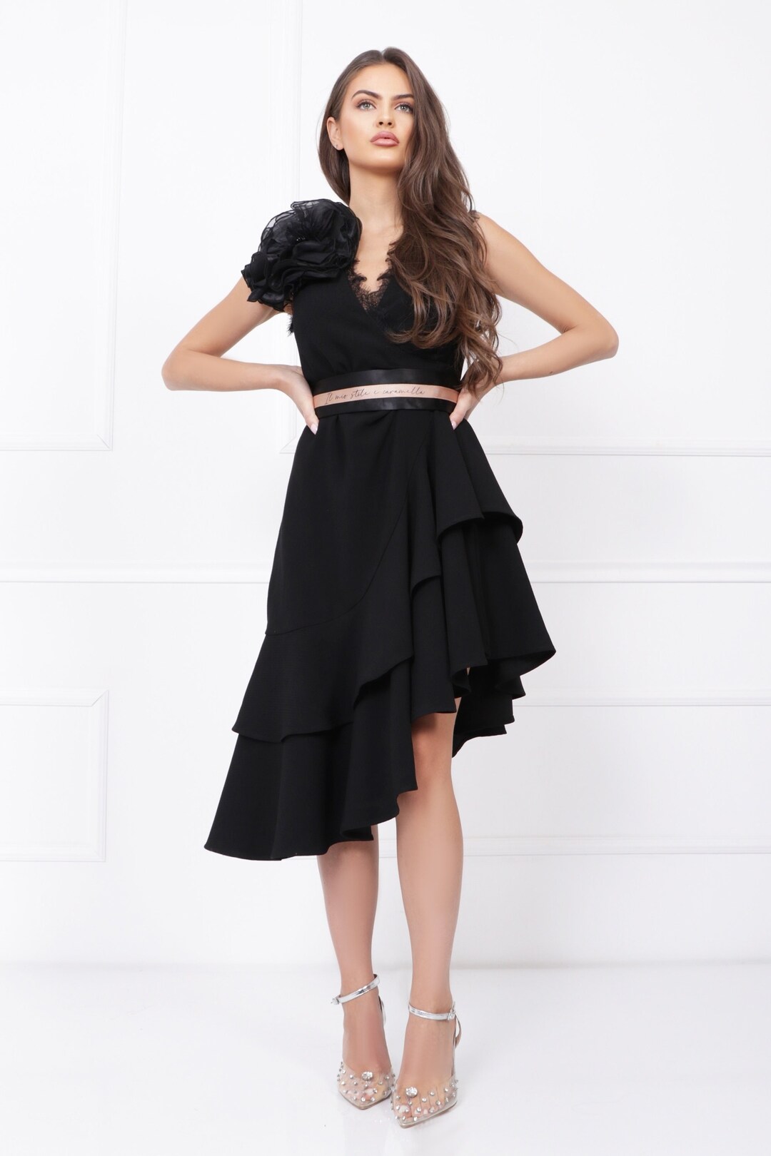 black flower girl dresses Amazon at Holly Standley blog Size:8x10 Framed Print (without mat) Low Back Evening Dresses Backless Dresses