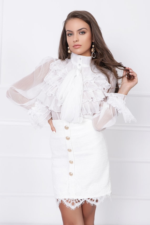 Lace skirt cheap short