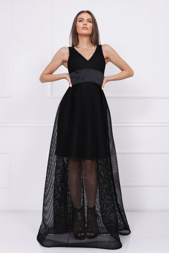 Enaguas Para Vestidos Vestido Negro Con Forro Modal Tirantes