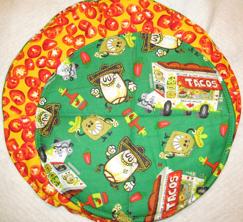 Plate Cozy / Cozies Set grp 2 Set of 2 one Large Plate Etsy