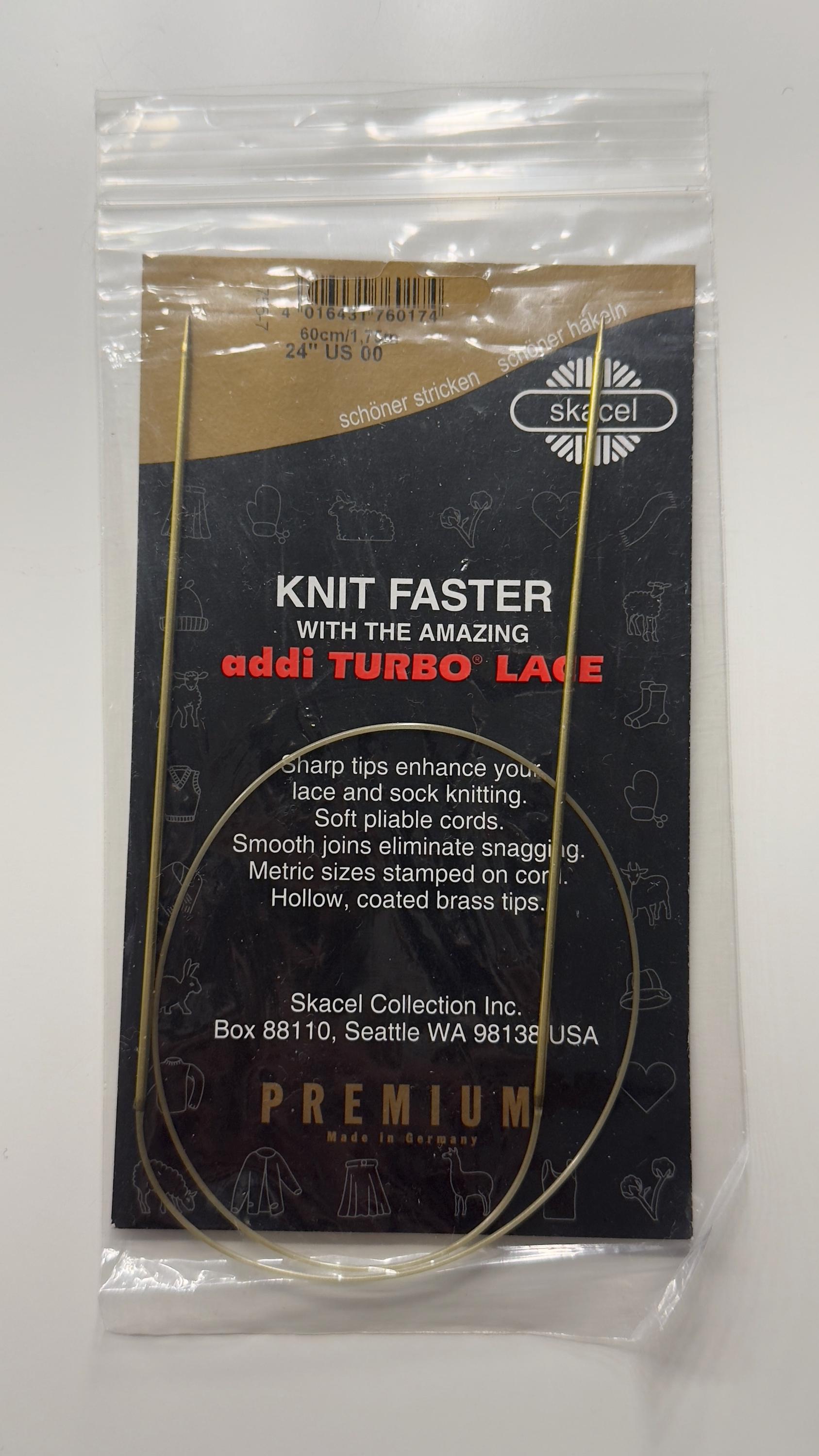 Addi Turbo Lace Circular Knitting Needles | Made in Germany | Premium ...