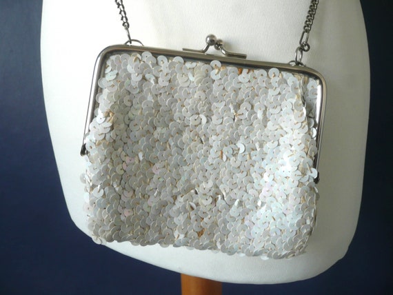 Vintage 1920s Pearl Sequin Purse – ALEXANDRAKING