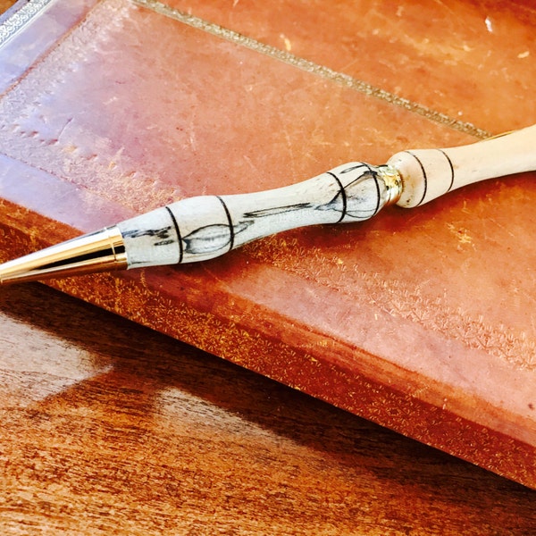 Wooden Pen (Spalted Maple)