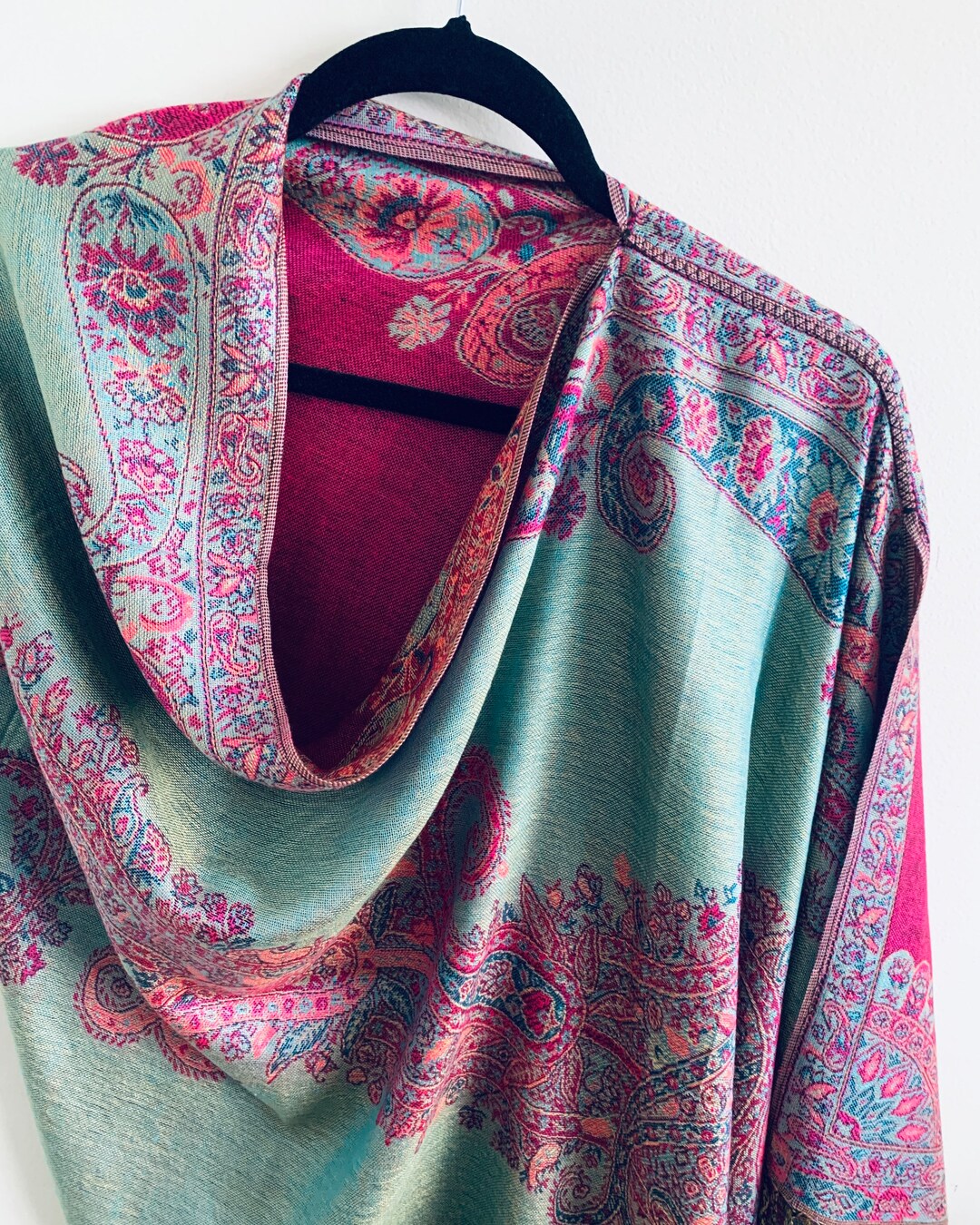 draped shawl