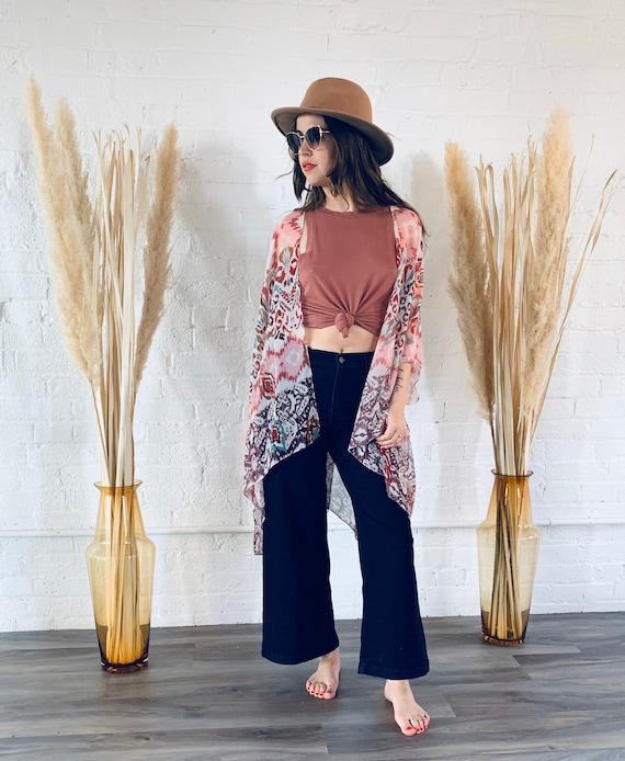 Kimono Plage Femme Kimono De Plage Femme En Mousseline - Cardigan Kimono Plage Femme Kimono De Plage Femme En Mousseline - Cardigan