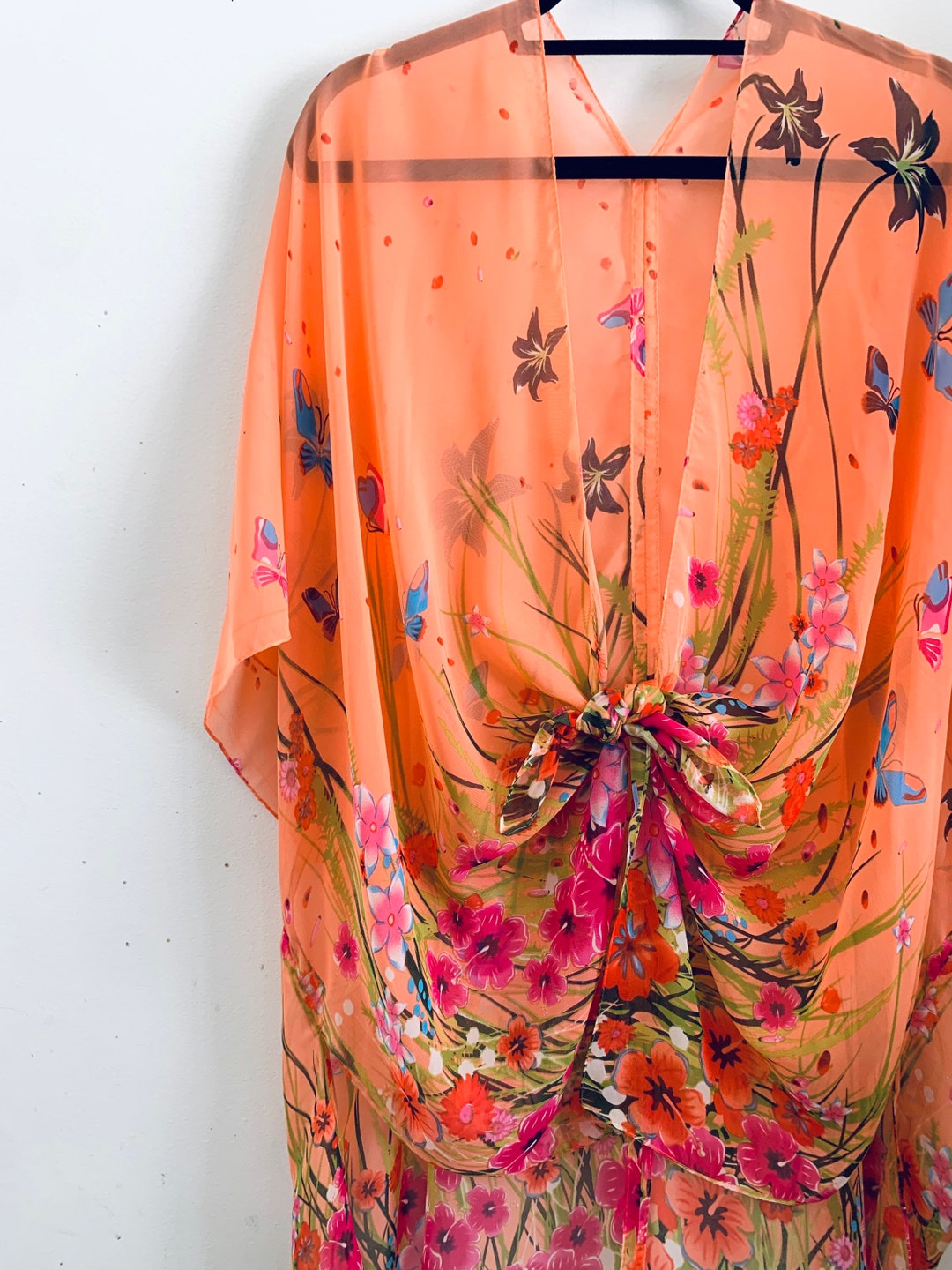 Helene Kimono - Coral