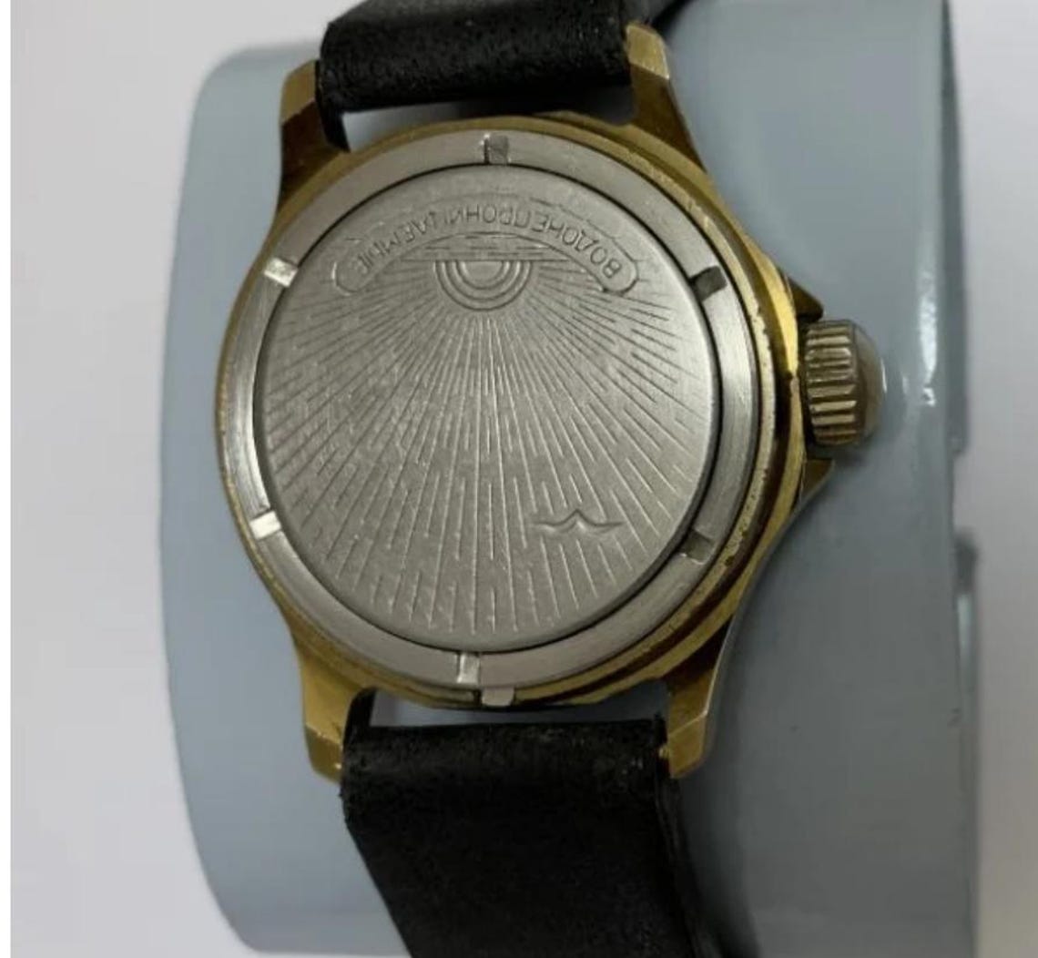 Rare Vostok Komandirskie Watch USSR Soviet Military Vintage Chistopol 2543, foto 2 de 5
