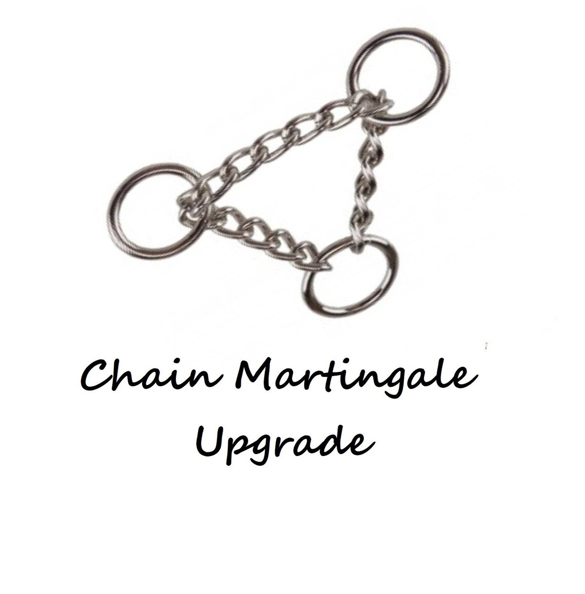 Add A Check Chain to Your Collar Chain Martingale Upgrade Etsy