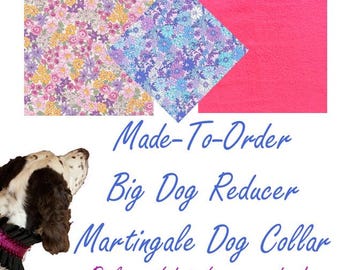 Martingala reductora Big Dog de 2" - ¡Elige tu tela!