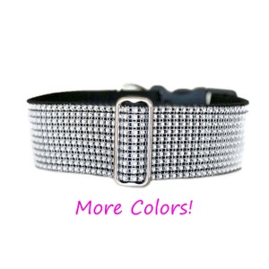 Rhinestone 2&quot; Bling Dog Collar