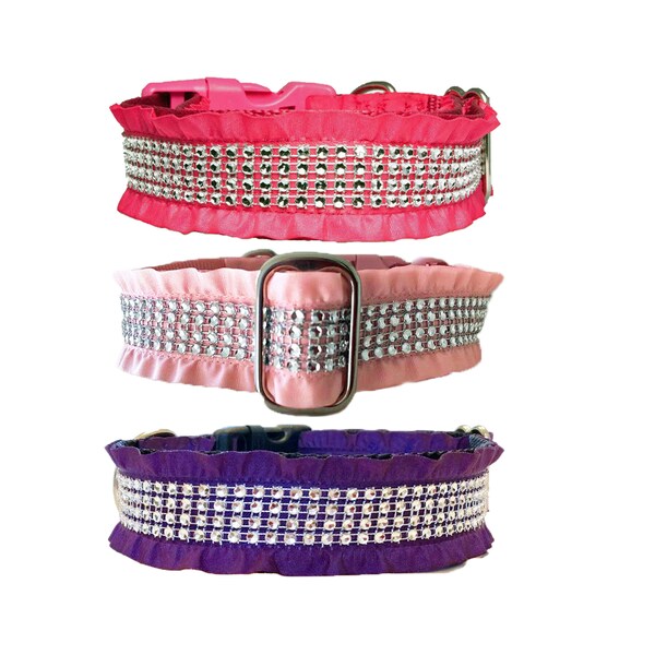 Ruffle Dog Collar Etsy