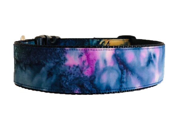 Watercolor 1 1.5 2 Dog Collar Blue Ombre Collar Etsy