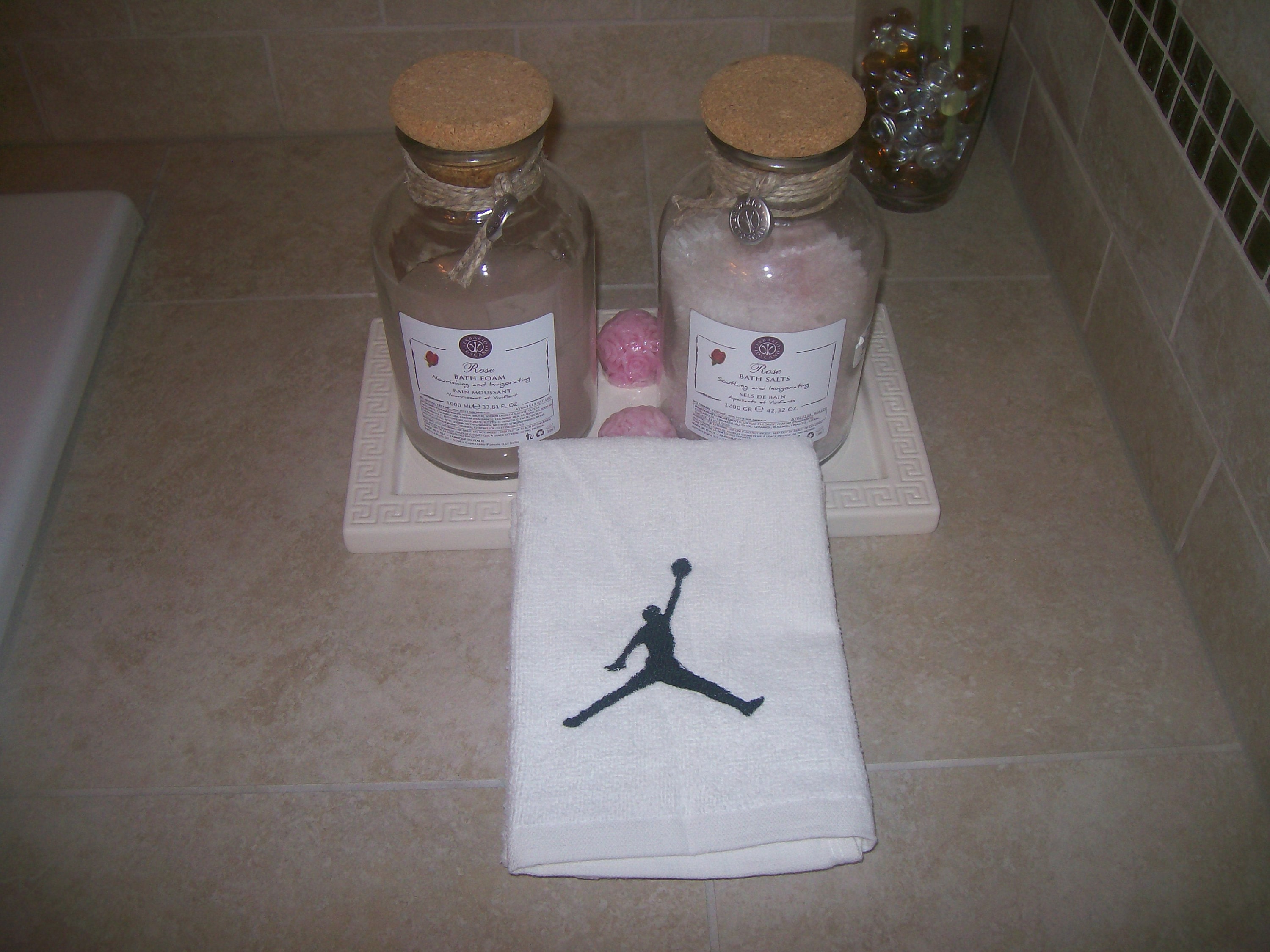 Personalized Sports Towel with Michael Jordan Jump man Etsy