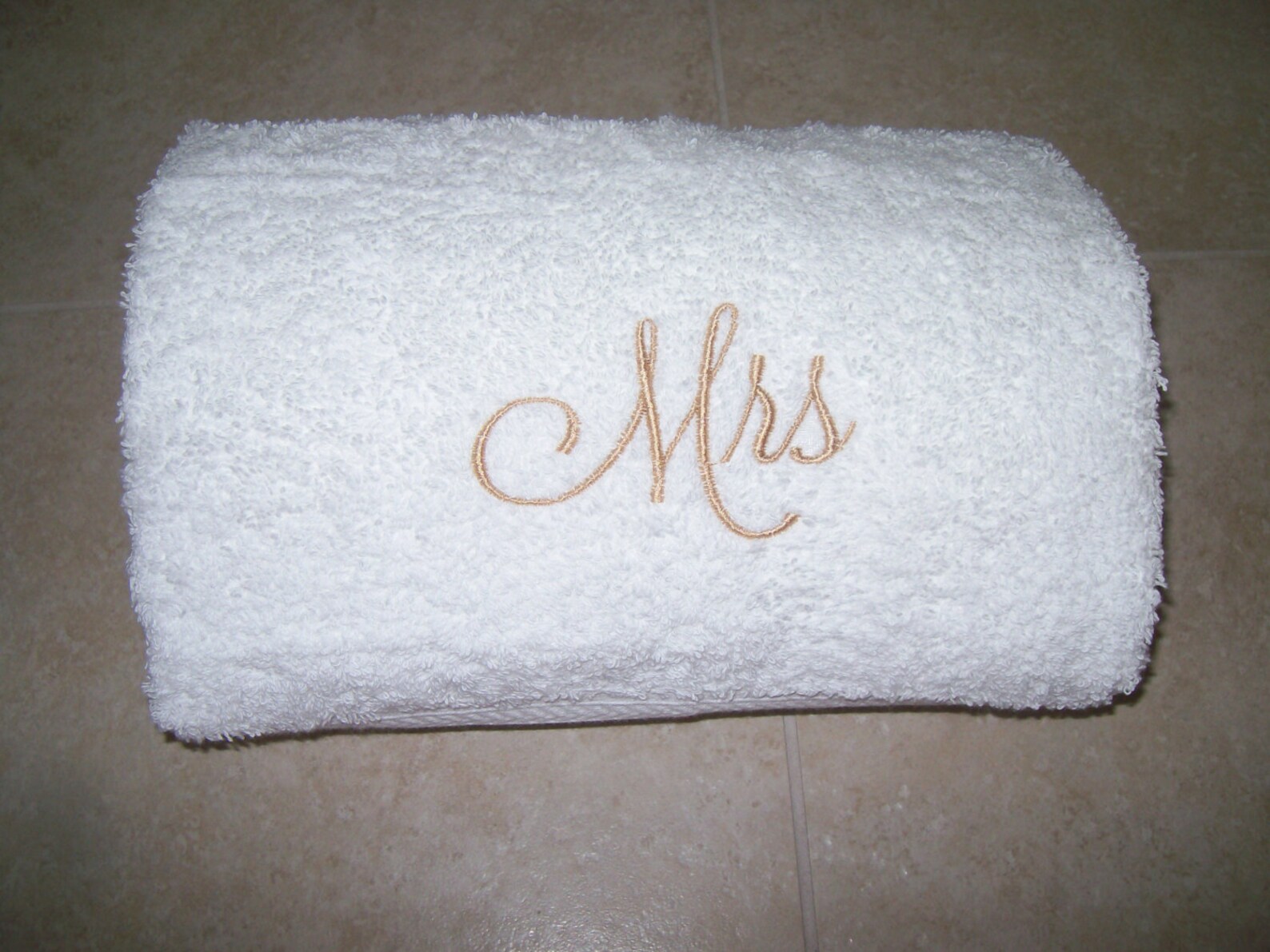 Mr. and Mrs. Embroidered Bath Towels Wedding Gift Etsy
