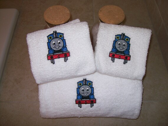 thomas the tank towel