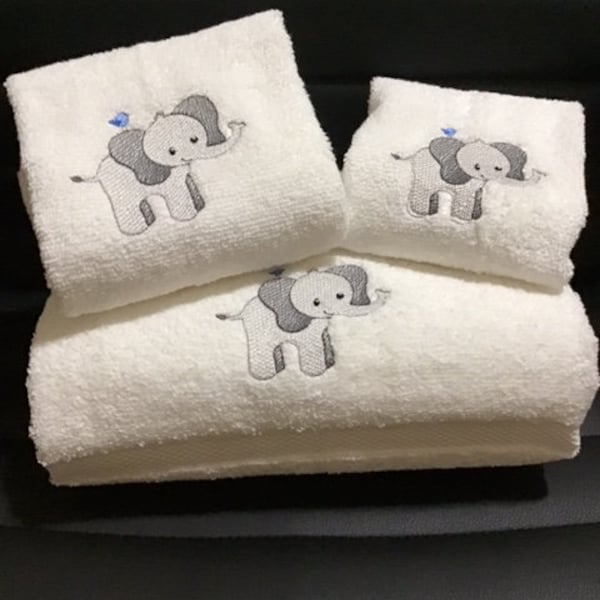 Elephant Bath Towel Etsy