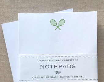 Set of Two Notepads - Tennis/Golf