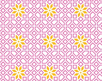 Pink Trellis Gift Wrap