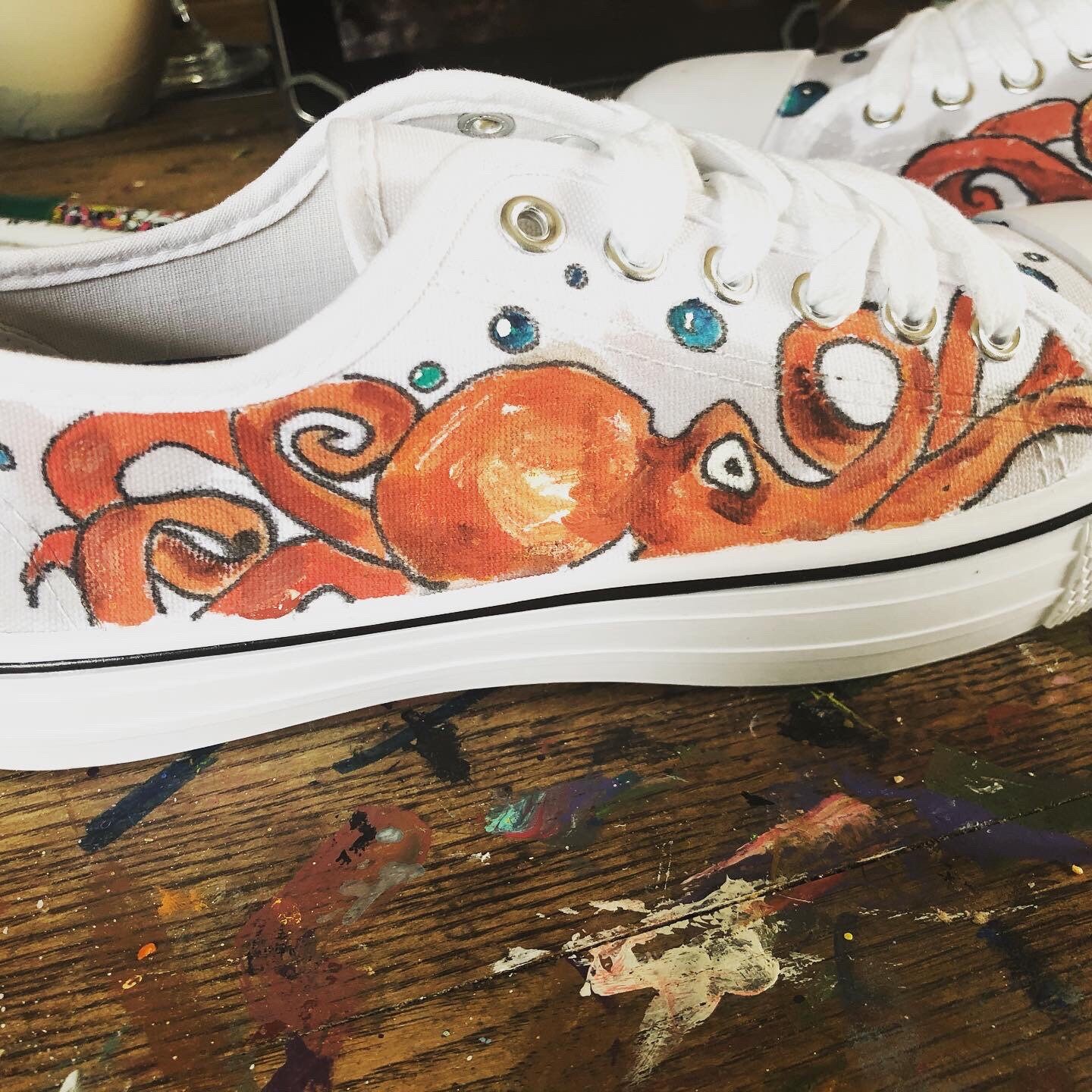 Custom Sneakers Etsy