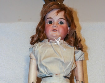 アンティークビスクドール - ドイツ製 - 14インチ - Etsy 日本